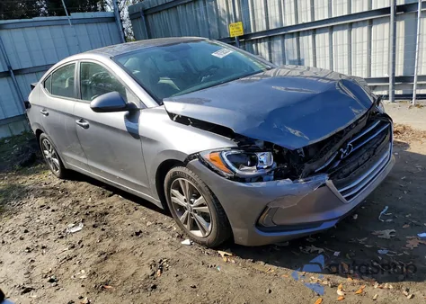 2018 Hyundai Elantra Value Edition z USA, uszkodzony, nr VIN 5NPD84LF3JH347733